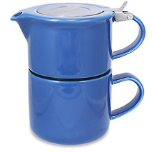 Load image into Gallery viewer, FORLIFE Tea for One with Infuser, 14-Ounce, Blue
