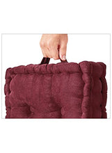 Load image into Gallery viewer, EasyComforts Tufted Booster Cushion, Burgundy, One Size
