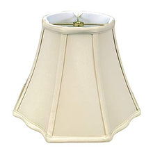 Load image into Gallery viewer, Royal Designs, Inc. BSO-701-16BG Flare Bottom Outside Corner Scallop Basic Lamp Shade, 9 x 16 x 12, Beige
