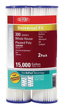 Load image into Gallery viewer, DuPont WFPFC3002 Universal Whole House Pleated Poly Cartridge, 2-Pack
