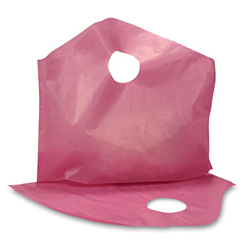 Pink Wave Handle Gift Bags 12