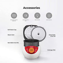 Load image into Gallery viewer, Cuckoo CR-0351F Electric Heating Rice Cooker (Red), 7.80 x 8.90 x 11.50
