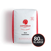 Coffee Bean Direct Dark Guatemalan, Whole Bean Coffee, 5-Pound Bag