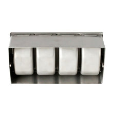 Load image into Gallery viewer, Excellante 6 Section Stainless Steel Condiment Compartment
