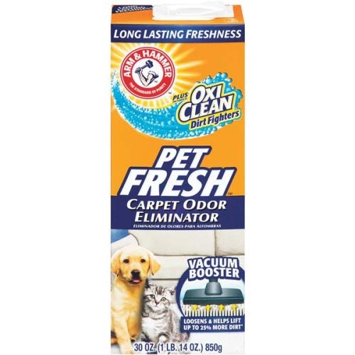 Arm & Hammer Carpet Pet Fresh Odor Eliminator 30 Oz, Pack of 3