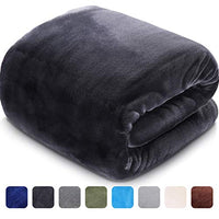 Leisure Town Fleece Blanket King Size Fuzzy Soft Plush Blanket Oversized 330 Gsm For All Season Sprin