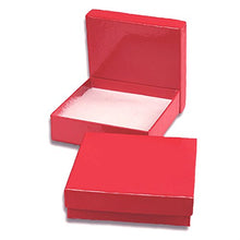 Load image into Gallery viewer, Red Gloss Jewelry Boxes for Bracelets 3-1/2&quot; X 3 1/2&quot; | Quantity: 100
