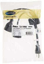 Load image into Gallery viewer, Conntek 05360 1 to 3 Power Splitter with Snap Pop, 14 inches
