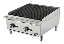 Load image into Gallery viewer, CookRite Natural Gas Radiant Charbroiler BBQ Grill Broiler Heavy Duty
