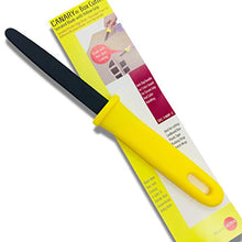 Load image into Gallery viewer, CANARY Corrugated Cardboard Cutter Dan Chan, Safety Box Cutter Knife [Non-Stick Fluorine Coating Blade], Made in JAPAN, Yellow (DC-190F-1) (Bulk 5 pcs)
