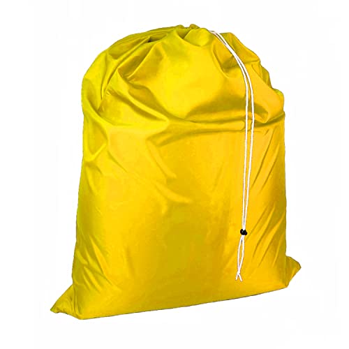 Super Extra Large Huge Heavy Duty Nylon Laundry Storage bags with drawstring, Durable, Machine Washable 40