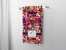 Load image into Gallery viewer, YouCustomizeIt Abstract Music Bath Towel (Personalized)
