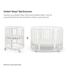 Load image into Gallery viewer, Stokke Sleepi Bed Extension, White - Convert Stokke Sleepi Mini Crib Into Stokke Sleepi Bed - Suitable for Children Up to 3 Years - Mattress Sold Separately - Extends Bed to 50 Inches
