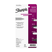 Load image into Gallery viewer, Sharpie Metallic Fine Point Permanent Marker, Gold, 4 Count
