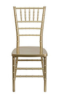 Offex OFX-375828-FF Lightweight Design Resin Stacking Chair - Gold Finish
