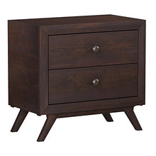 Load image into Gallery viewer, Modway Tracy Mid-Century Modern Wood Nightstand in Cappuccino
