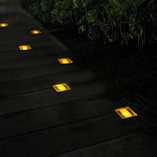 Load image into Gallery viewer, LED Square Solar Power Buried Recessed Outdoor Garden Paver Light by 24/7 store
