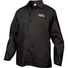 Load image into Gallery viewer, Lincoln Electric Welding Jacket - Flame-Retardant Polyester, Black, X-Large, Model Number KH808XL
