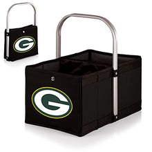 Load image into Gallery viewer, PICNIC TIME Black Green Bay Packers Urban Basket
