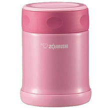 Load image into Gallery viewer, ZOJIRUSHI Stainless Steel Food Jar (350ml Capacity) Pink SW-ED35-PA
