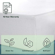 Load image into Gallery viewer, Zinus 12 Inch Green Tea Memory Foam Mattress / CertiPUR-US Certified / Bed-in-a-Box / Pressure Relieving, Twin
