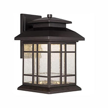Load image into Gallery viewer, Designers Fountain Piedmont 12.75in H Outdoor LED Wall Lantern Sconce, 3000K Soft White, Oil Rubbed Bronze, LED33431-ORB
