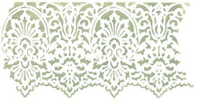 Load image into Gallery viewer, Designer Stencils Victorian Lace Wall Stencil SKU #3405
