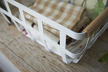 Load image into Gallery viewer, YAMAZAKI home 2507 Storage Basket-Dual Handle Organizer, One Size, White
