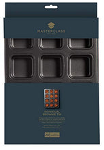 Load image into Gallery viewer, Masterclass 12-hole Non-stick Brownie Tin With Dividers, 34 x 26cm
