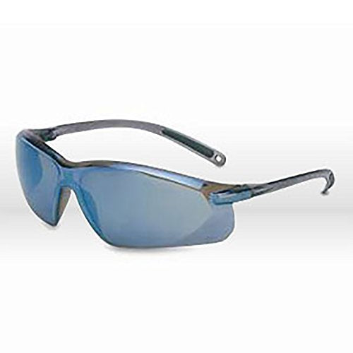 North A703 by Honeywell A700 Wilson Safety Glasses With Gray Frame And Blue Mirror Polycarbonate Anti-Scratch Hard Coat Lens (1/EA)
