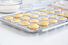 Load image into Gallery viewer, Fox Run 4866 Mini Muffin Pan, 24 Cup, Stainless Steel
