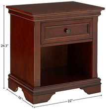 Load image into Gallery viewer, Lafayette Cherry Night Stand by Home Styles
