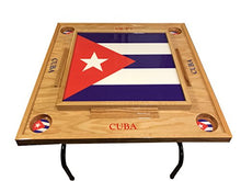 Load image into Gallery viewer, Cuba Flag Domino Table with Flag -Full
