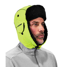 Load image into Gallery viewer, Ergodyne Standard Classic Trapper Hat, Lime, Small/Medium
