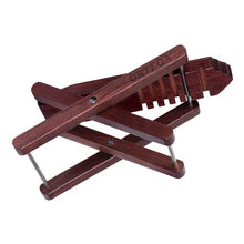 Load image into Gallery viewer, Ortega Guitars Wooden Classical Foot Rest Stool-Made of Solid Birch-Adjustable Height-Wine Red (OWFS-1WR)
