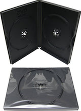 Load image into Gallery viewer, Square Deal Online - DV2R14BKPR-ALT - DVD Case - 2 Disc - Black (25-Pack)
