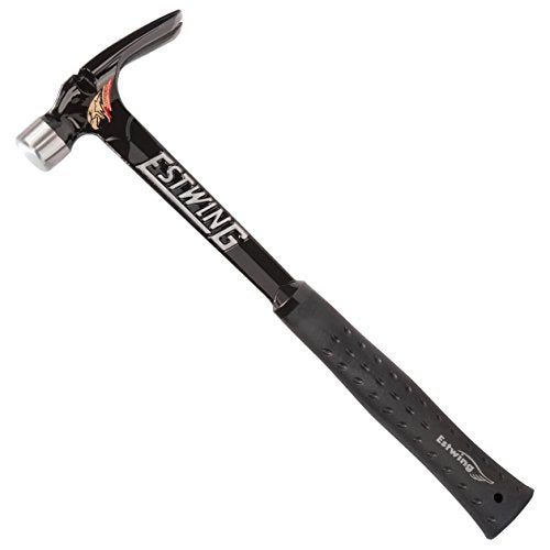 Estwing Ultra Series Hammer - 15 oz Rip Claw Framer with Smooth Face & Shock Reduction Grip - EB-15S