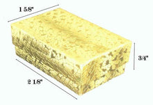 Load image into Gallery viewer, 888 Display - Case of 100 Boxes of 2 1/8&quot; x 1 5/8&quot; x 3/4&quot; GoldFoil Cotton Filled Jewelry Boxes
