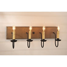 Load image into Gallery viewer, Four Arm Vanity Light in Pearwood
