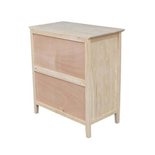 Load image into Gallery viewer, International Concepts Chest with 3 Drawers, Unfinished
