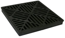 Load image into Gallery viewer, Nds 1211 12 X12 Basin Grate, 12 In, Black Plastic
