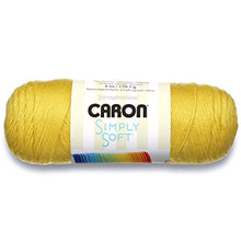 Load image into Gallery viewer, Caron Simply Soft Solids Yarn (4) Medium Gauge 100% Acrylic -  -   Lemonade  -  Machine Wash &amp; Dry
