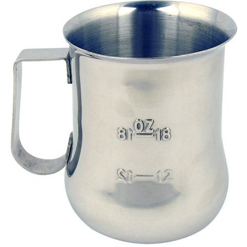Thunder Group SLMP0024 Espresso Milk Pitcher with Measuring Scale, 24-Ounce by Thunder Group