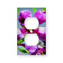 Load image into Gallery viewer, Flower Perfection - Decor Single Switch Plate Cover Metal
