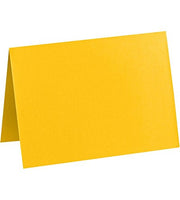A2 Folded Card (4 1/4 x 5 1/2) - Sunflower Yellow (250 Qty.)