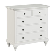Load image into Gallery viewer, Bermuda Brushed White TV Media Chest by Home Styles
