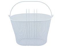 Load image into Gallery viewer, Lowrider Oval Steel Wire Basket 21-H White.
