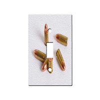 Bullets - AC Outlet Decor Wall Plate Cover Metal