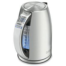 Load image into Gallery viewer, Cuisinart CPK-17 PerfecTemp 1.7-Liter Stainless Steel Cordless Electric kettle, 1.7 L, Silver
