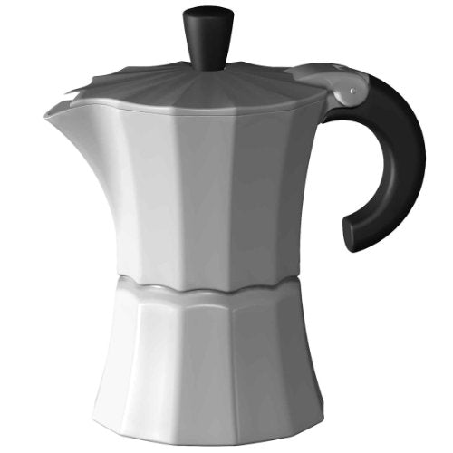 Gnali & Zani Coffee Maker Morosina for 3 Cups, White, 28 x 28 x 18 cm